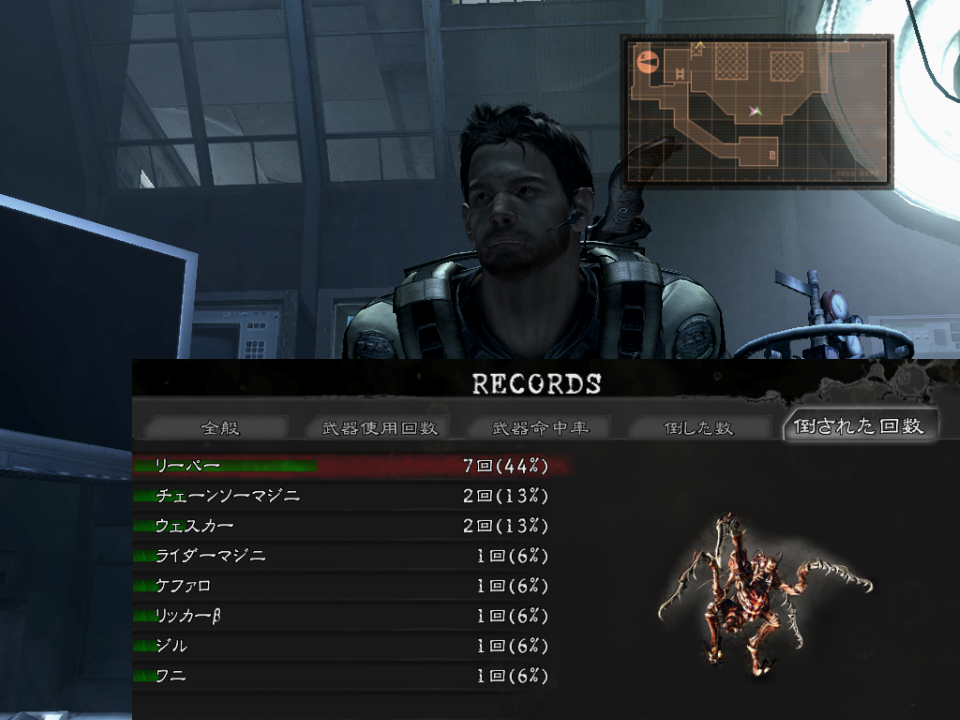 バイオハザード5 初クリア画像