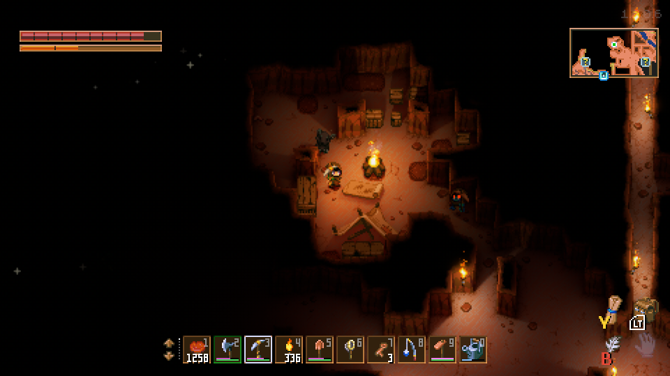 コアキーパー(キャンプ跡)画像