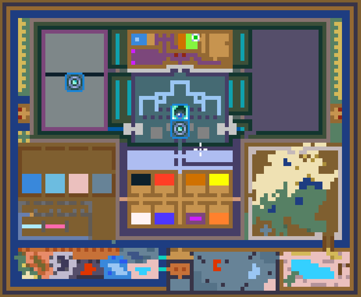 コアキーパー(拠点-中心図)画像