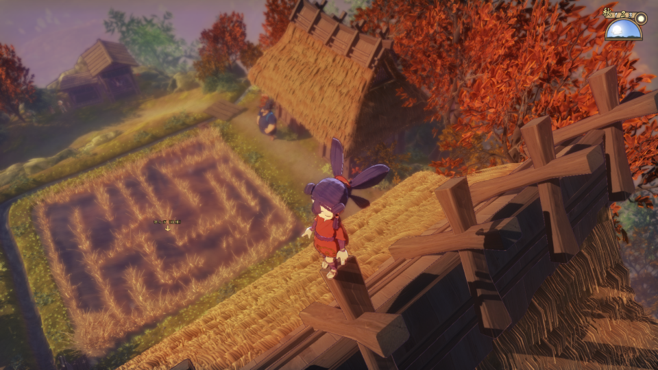 天穂のサクナヒメ(田んぼアート4)画像