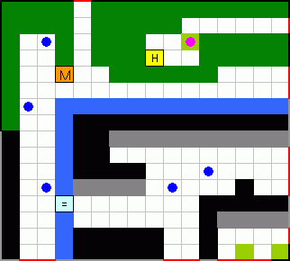 戦国忍者くんのマップ画像