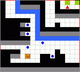 戦国忍者くんのマップ画像