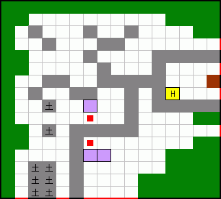 戦国忍者くんのマップ画像